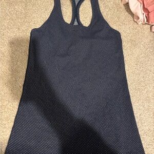 Lululemon Athletica Navy Blue Tank Top